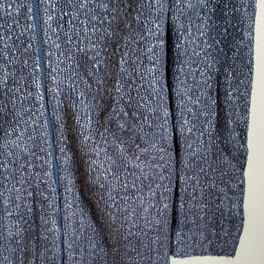 Women's Blue Cardigan Sweater